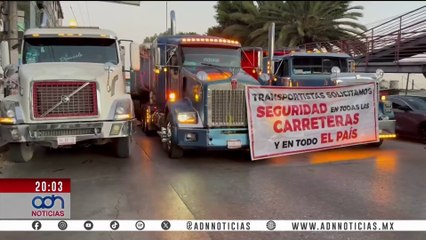 Transportistas y agricultores paralizan caminos del país para exigir seguridad y precios justos