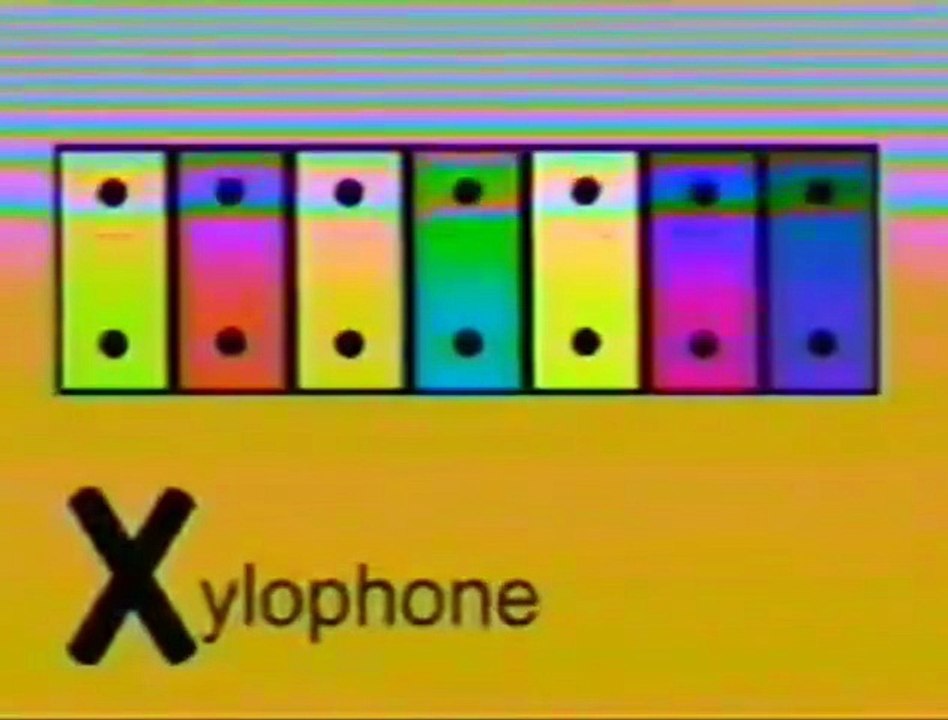 Baby English 베이비 잉글리쉬: S-Z Part 6 - X is for Xylophone