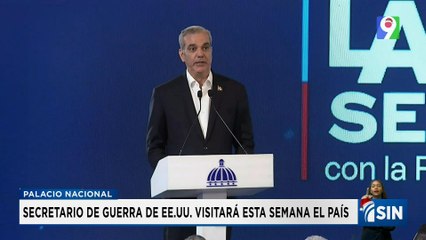 Abinader anuncia visita del Ministro de Guerra de EEUU | Emisión Estelar SIN  con Alicia Ortega