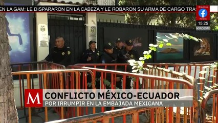 ¿Cuáles son los puntos clave del conflicto entre el gobierno de México y el gobierno de Ecuador?