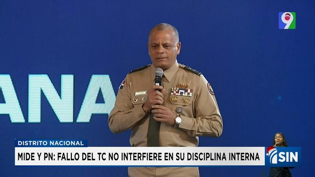 Pese al fallo del TC, Policía y Defensa aplicarán sus reglamentos | Emisión Estelar SIN con Alicia Ortega
