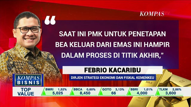 CEO Edvisor Profina Visindo Ungkap Dampak Bea Ekspor Emas: Emiten Logam Mulia Terancam? | SAPA PAGI