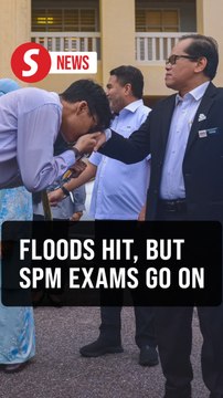 Contingency plans activated as 259 SPM candidates affected by floods