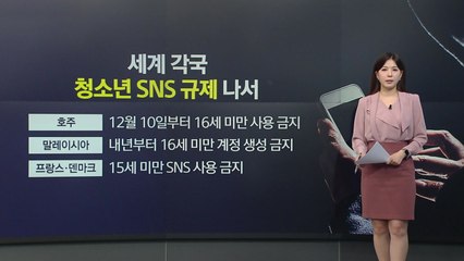 도심 난동·총격까지... SNS가 키운 유행, 각국 ‘청소년 SNS 금지' [앵커리포트] / YTN