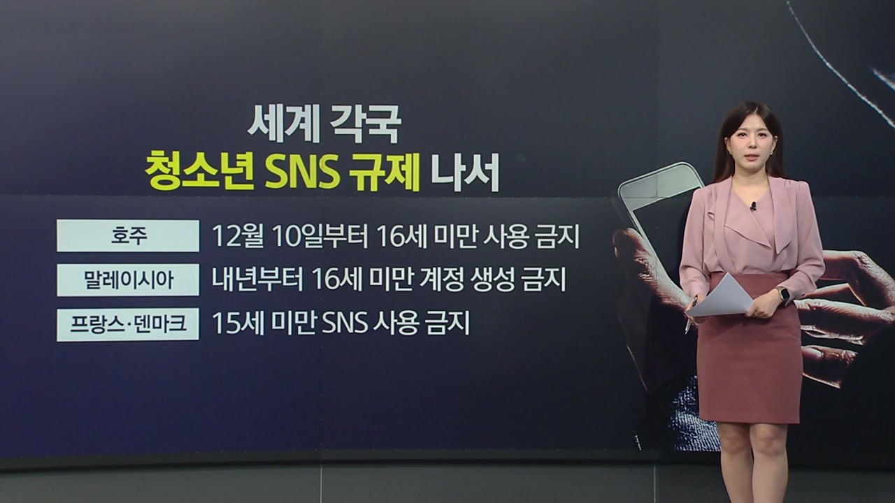 도심 난동·총격까지... SNS가 키운 유행, 각국 ‘청소년 SNS 금지' [앵커리포트] / YTN