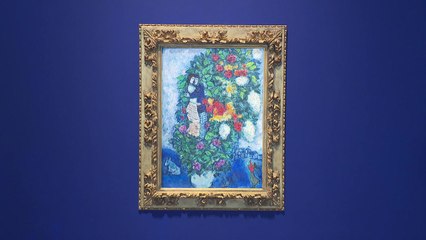 샤갈 '꽃다발' 94억 원 낙찰...국내 경매 최고가 경신 / YTN