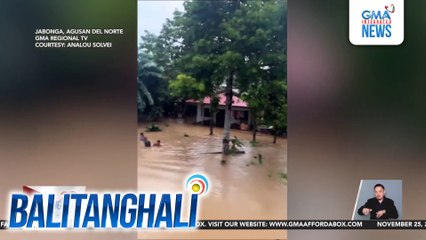 Ilang lugar sa Bohol at Samar Provinces, inulan dahil sa bagyo | Balitanghali