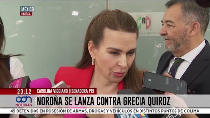 Grecia Quiroz pide investigar a morenistas y Noroña responde con ataques
