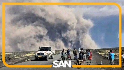 Ethiopian volcano erupts for first time in nearly 12k years, disrupting global travel
