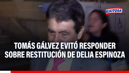 Tomás Gálvez EVITA opinar sobre restitución de Delia Espinoza: "NO HAY NADA QUE DECIR"