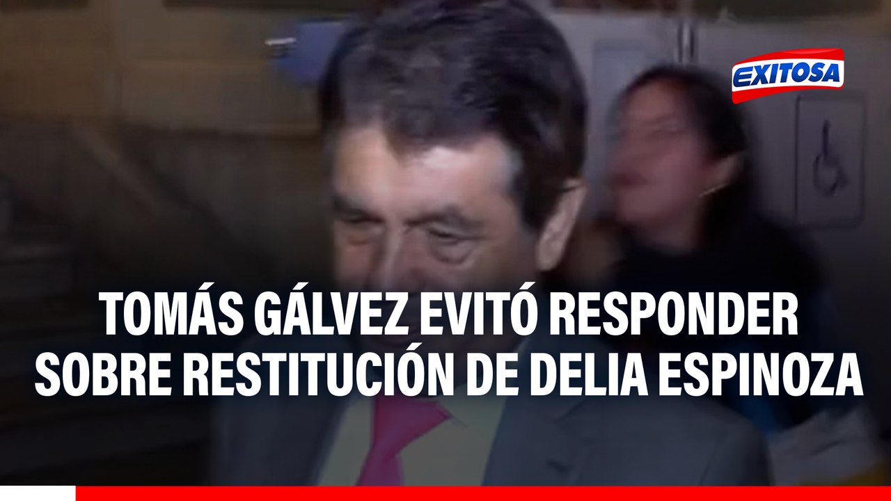 Tomás Gálvez EVITA opinar sobre restitución de Delia Espinoza: "NO HAY NADA QUE DECIR"