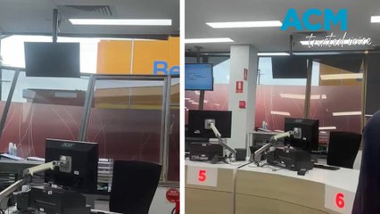 Dubbo service centre walls collapse after storm