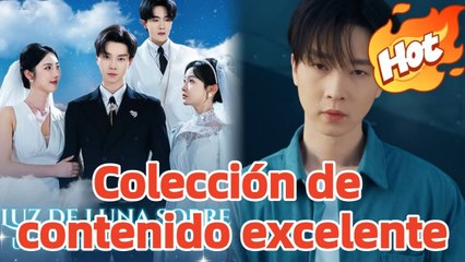 Luz de luna sobre una estrella solitaria Doblado