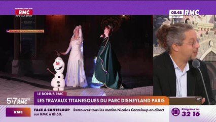 Le bonus RMC : Les travaux titanesques du parc Disneyland Paris - 25/11