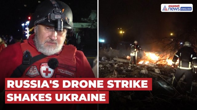 Russia’s Massive Drone Strike Shakes Ukraine's Kharkiv; Four Dead, Several Injured