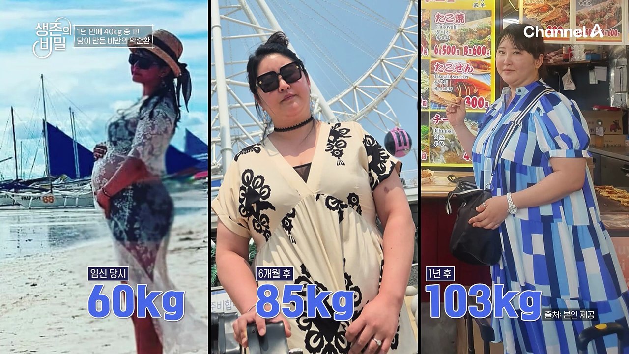 온갖 노력에도 불구하고 빠지지 않는다? 1년 만에 40kg 증가! 당이 만든 비만의 악순환