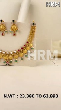 New Antique set & Earings collection Design 2025.#gold #antique #goldjewellery #jewellery #silver #ring #stylish #richlife #rani #radha #maharani #queen