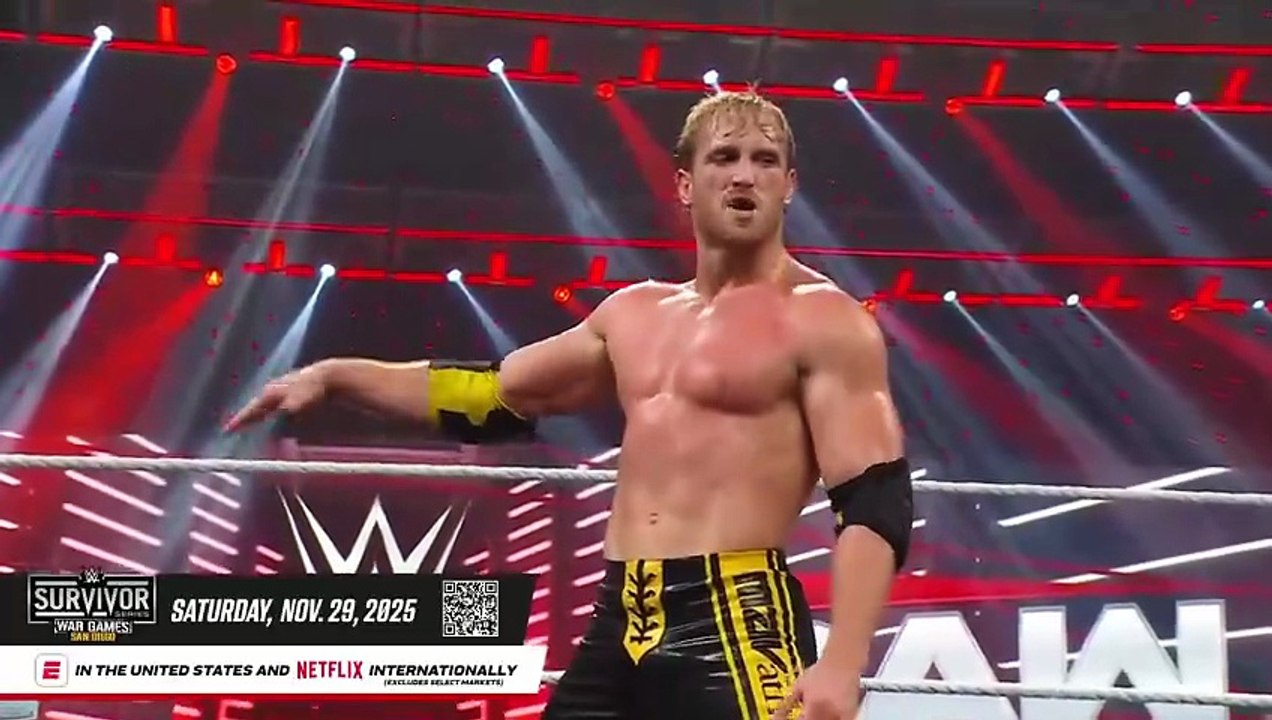 WWE RAW 24 NOVEMBER 2025 THE USOS VS DREW MCYNTYRE & LOGAN PAUL FULL MATCH