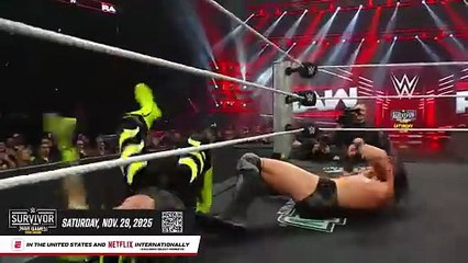 WWE RAW 24 NOVEMBER 2025 REY MYSTERIO VS JD MCDONAGH FULL MATCH