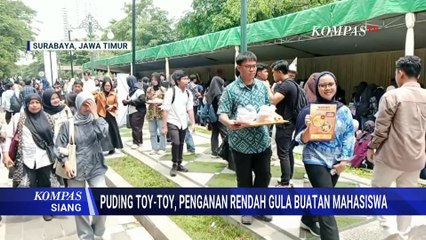 Mahasiswa Unair Ciptakan 'Pudding Toy Toy', Camilan Sehat Rendah Gula dari Bahan Alami
