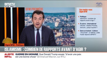SIGNÉ BFM - Rapport de la droite sénatoriale pour lutter contre l'islamisme: "C'est objet politique sur un sujet d'intérêt public"