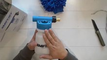 best SwiftJet car wash foam gun with microfiber wash mitt, high quality.