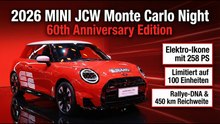 MINI JCW Monte Carlo Night 2026 – Elektro-Sondermodell mit Rallye-DNA