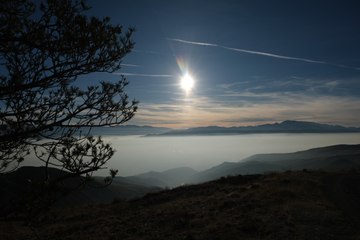 Kar, sis ve güneş: Erzincan’dan kartpostallık manzaralar