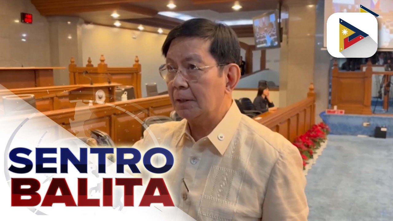 Partial report ng Senate Blue Ribbon Committee sa imbestigasyon sa flood control anomaly, isusumite sa Ombudsman o ICI; iba pang flood control projects, iimbestigahan din | ulat ni Louisa Erispe