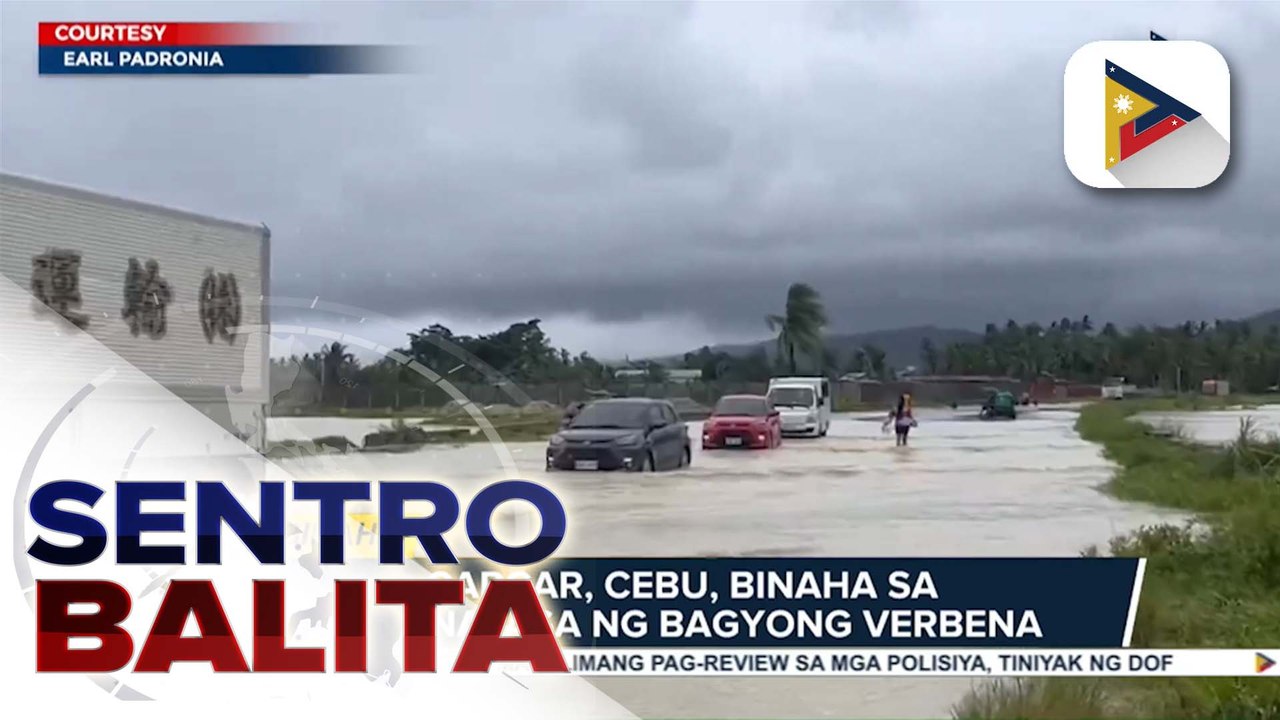 Carcar, Cebu, binaha sa pananalasa ng Bagyong #VerbenaPH; 1,200 pamilya sa Cebu City, inilikas | ulat ni Jessee Atienza - PTV Cebu
