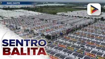 PBBM, ininspeksyon ang ‘solar rooftop village’ sa Cavite; mga may-ari ng mga bahay na kinabitan ng solar panel, libre na sa downpayment ng pabahay | ulat ni Cleizl Pardilla