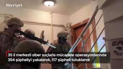 Siber suçlara yönelik operasyon: 429 şüpheli yakalandı