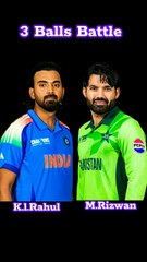 Muhammad Rizwan Vs KL Rahul 3 Balls Battle #viral #cricketlover #foryou (Real Cricket 24)