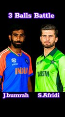 Shaheen Afridi Vs Jasprit Bumrah 3 Balls Battle #viral #cricketlover #foryou (Real Cricket 24)