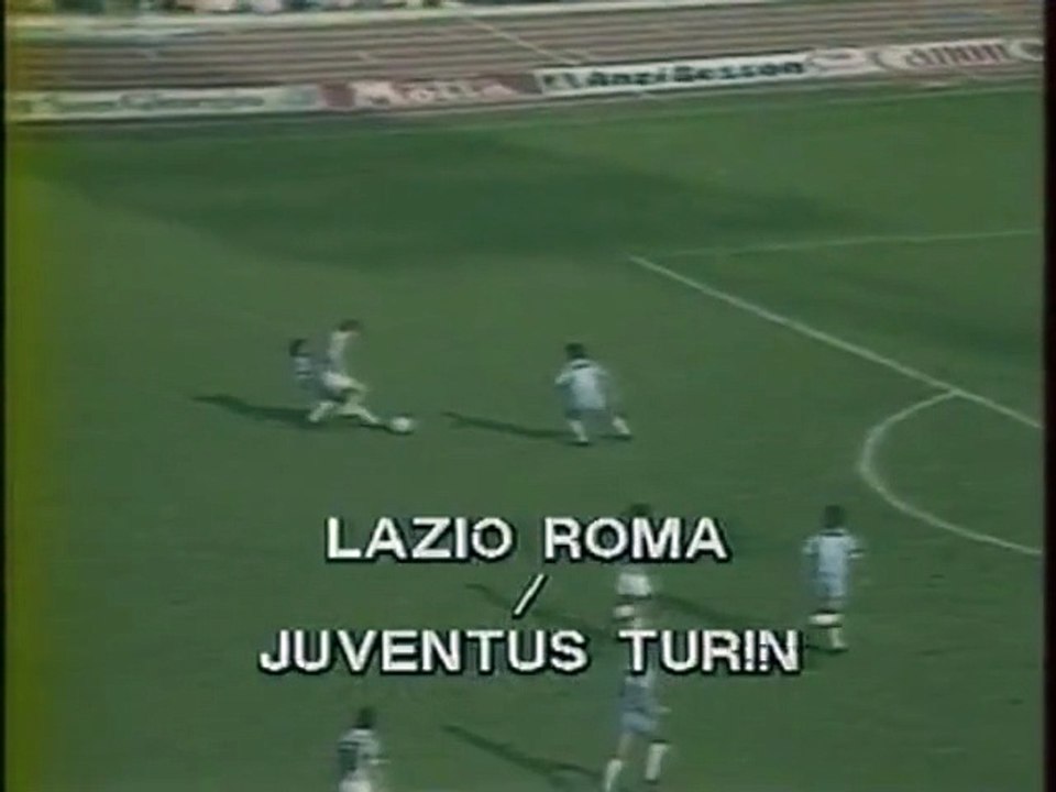 LAZIO ROME - JUVENTUS TURIN - 1983 - SAISON 1983/1984 -