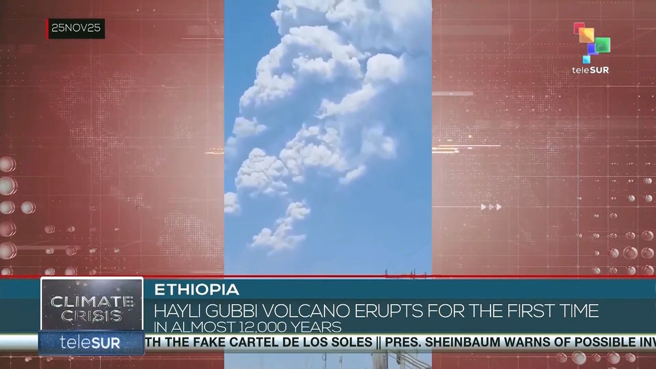 Ethiopia: Hayli Gubbi volcano erupts for the first time in almost 12,000 years