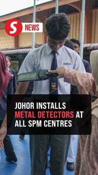 Tighter security at all SPM exam centres in Johor