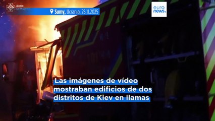 Al menos 6 muertos en Kiev tras una oleada de ataques rusos contra la capital y la región de Sumy