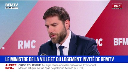 "Je peux vous assurer qu'on a tout mis en œuvre": Vincent Jeanbrun explique son absence à la marche blanche en hommage à Mehdi Kessaci