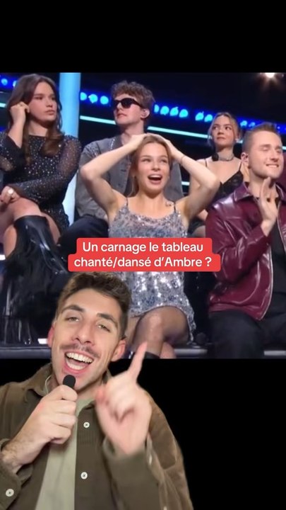 Un carnage le tableau chanté/dansé d’Ambre ?