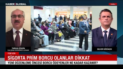 Yeni vergi düzenlemesinde prim borcu detayı