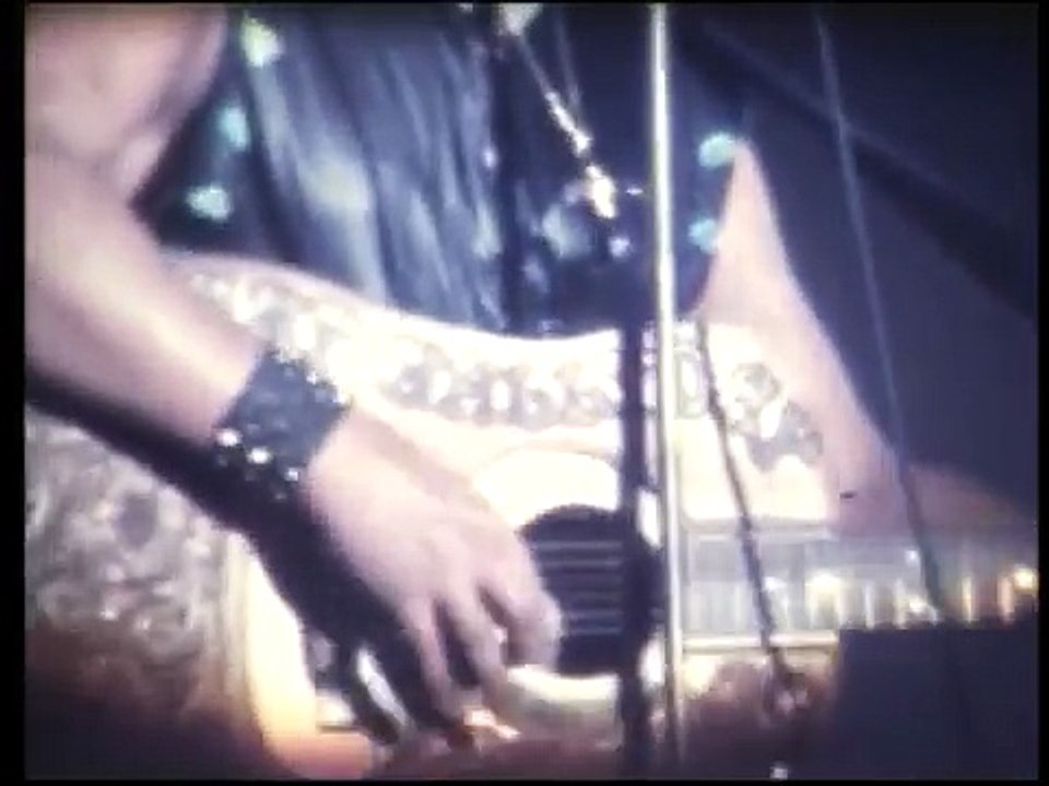 1982 – Johnny Hallyday – Extrait Super 8 Sonore (Tournée – Mars)