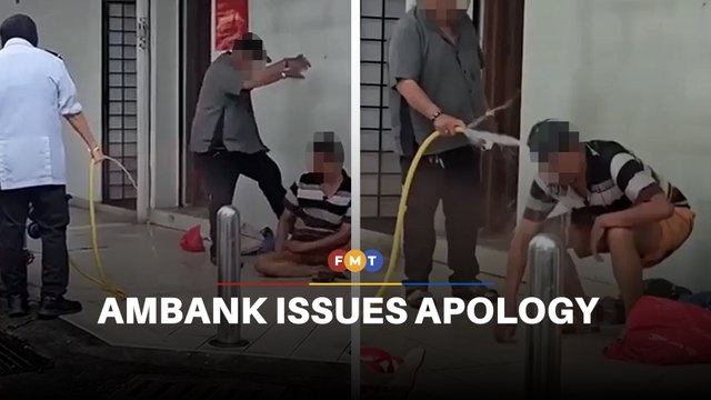 AmBank apologises after man mistreated outside Taman Maluri branch