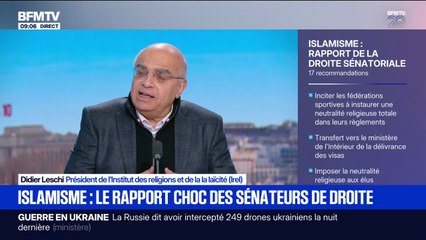 "Il y a une pression chez certaines jeunes filles pour qu'elles portent le voile", estime le président de l'Institut des religions et de la laïcité