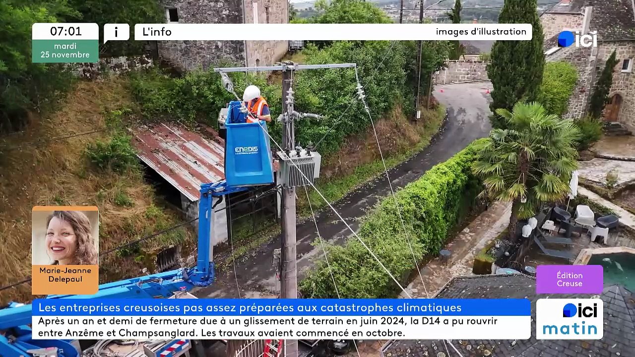 25/11/2025 - ici matin par ici Creuse en vidéo