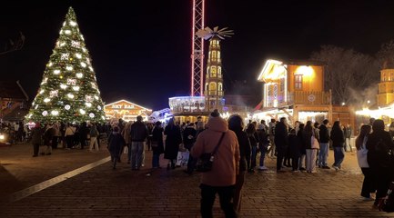 Des milliers de visiteurs pour le coup d’envoi des festivités de Noël à Metz