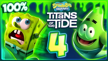 Spongebob Titans of the Tide 100% Walkthrough Part 4 (PS5) Jellyfish Fields