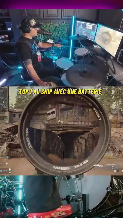 Je fais des Top 1 en snipes avec une Batterie sur Warzone