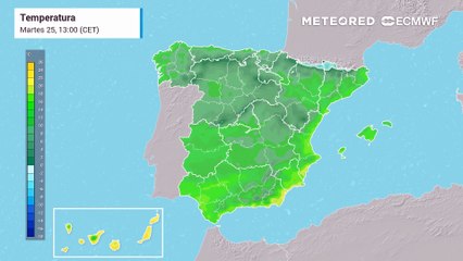 La llegada de una nueva masa de aire frío desplomará las temperaturas