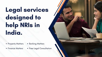 Legal Services designed to help NRIs in India - NRI Legal Services